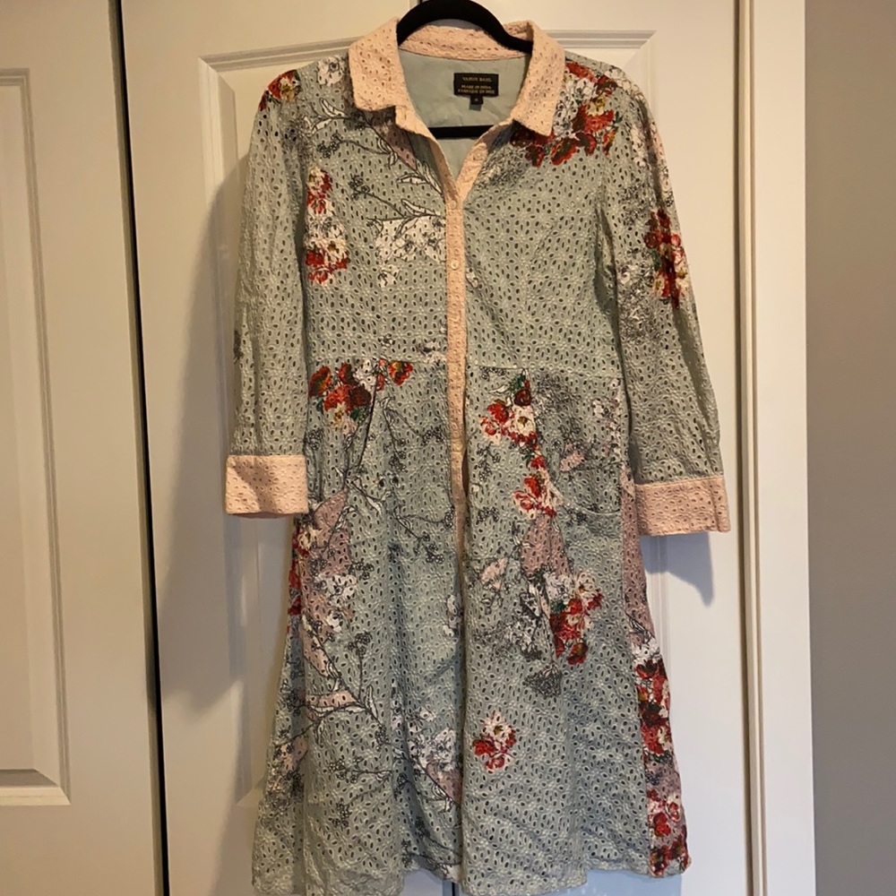 Stunning Varun Bahl Shirtdress 100% cotton